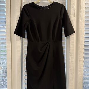 Lulus Westwood Black Half Sleeve Sheath Dress